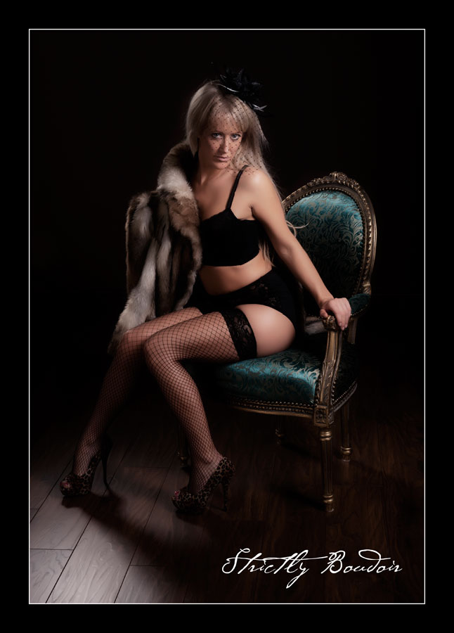 Boudoir Photography London Client